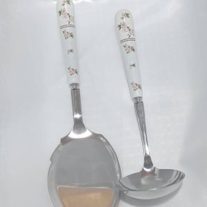 ست کفگیر ملاقه استیل